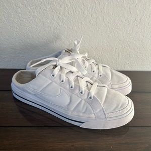 Nike Wmns Court Legacy Mule White Shoes size 7.5